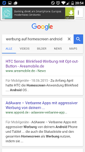 pop up werbung android